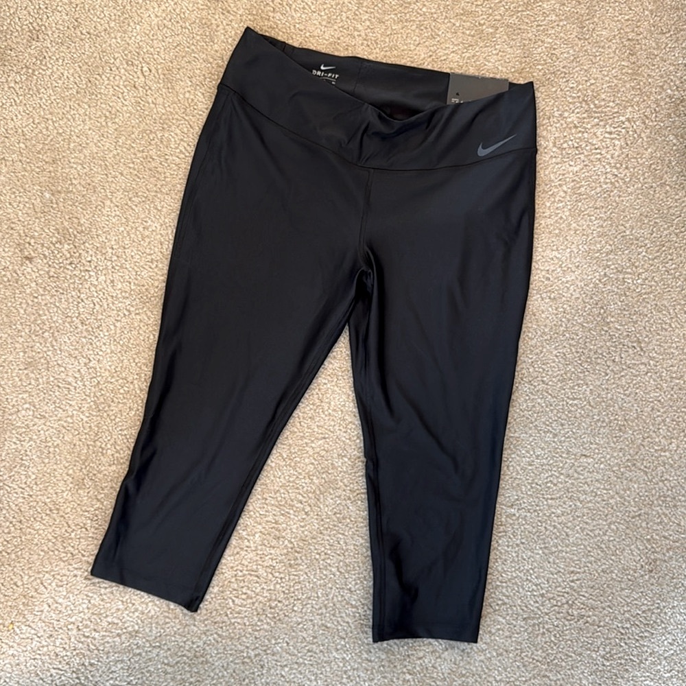 NIKE Black XL NEW Workout Dri-Fit Pant NWT!